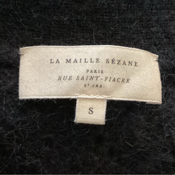 Sezane Georges Mohair Cardigan - Picture 3 of 6